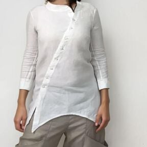 Bluse Belle Gr. 34-46 Schnittmuster - Longbluse