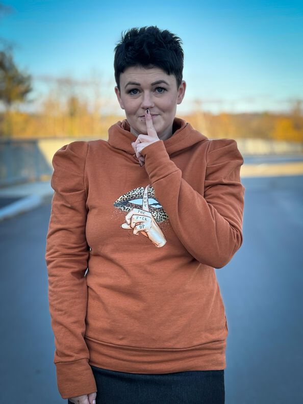 Hoodie - *Puff MEE* - Damen - Gr.32-56 - A4+A0+Beamer image number 3