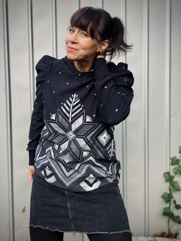 Hoodie - *Puff MEE* - Damen - Gr.32-56 - A4+A0+Beamer image number 10