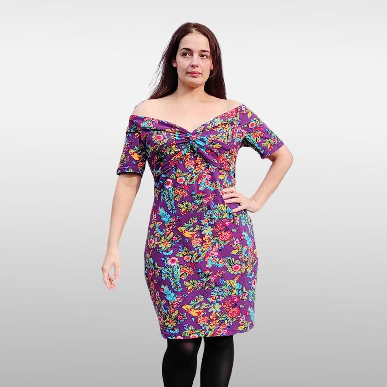 Elise– Etui-Kleid + Croptop  32-52 image number 8