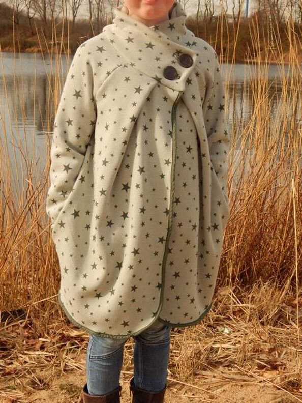 Jacke im O-Shape Look "Sylvie", Schnitt Gr. 110-152 image number 5