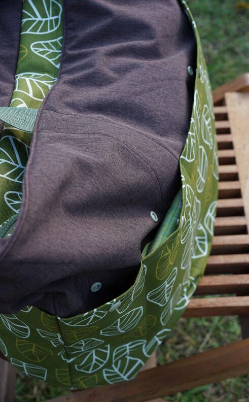 XXL Shopper Strandtasche aus Softshell nähen " Annett " image number 4