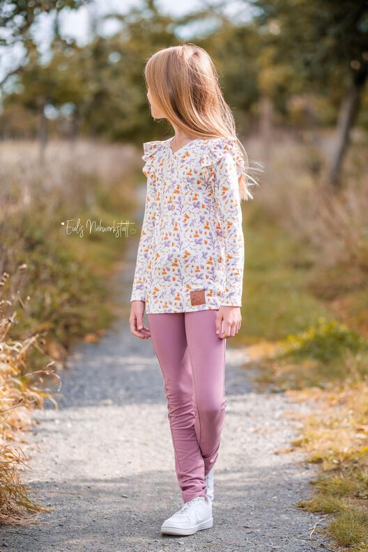 Shirt/ Kleid #Fleur Gr. 62-164 inkl. A4/ A0/ Beamerdatei image number 5