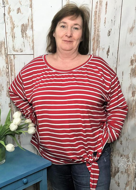 Pullover, Kleid mit Knoten (34-54) AMIZADE Schnittmuster image number 6