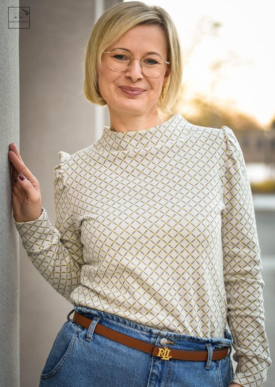 Björk Pullover mit Puffärmeln Gr. 34 -50 image number 9