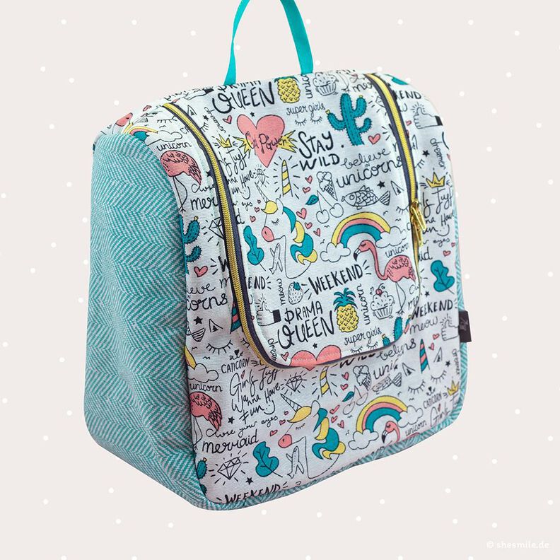 Tasche KlappAuf (Nähanleitung und Schnittmuster in 3 Größen) image number 1