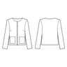 Damen Jacke Kurzjacke Blazer Shaket RESMI ♥ Gr. XS-XXL thumbnail number 10