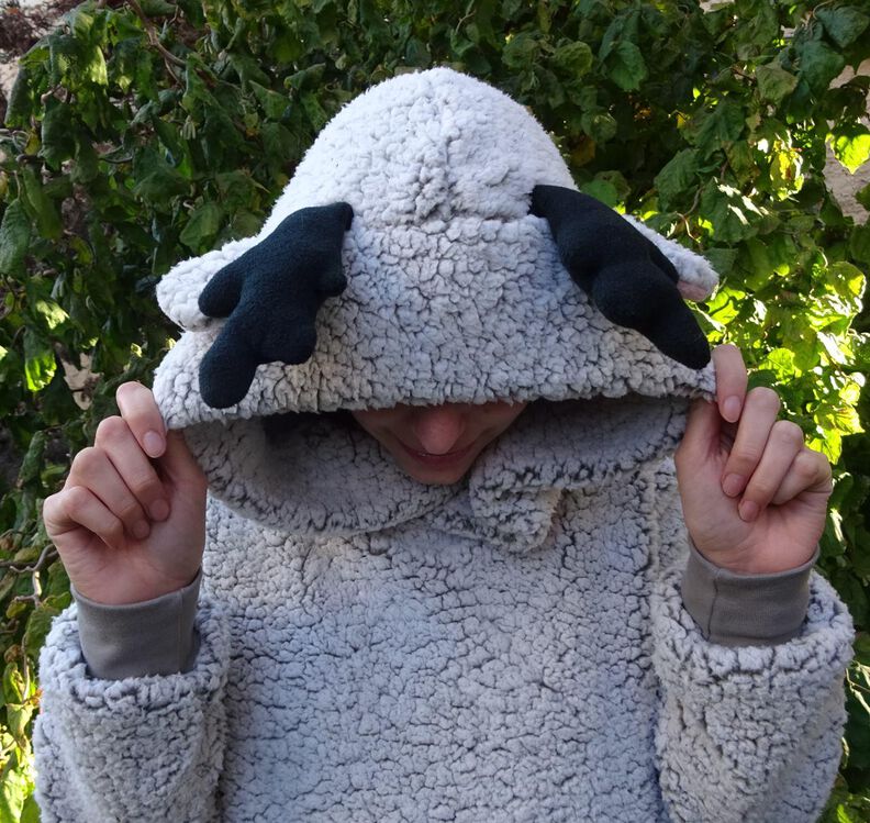 Rentier Shirt Kuschelpulli Gr. S - XXL Sweater Beamer image number 3