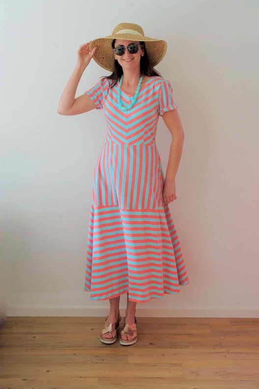 Kleid  "SANTINA", Nähanleitung & Schnitt Gr. 158-46 image number 5