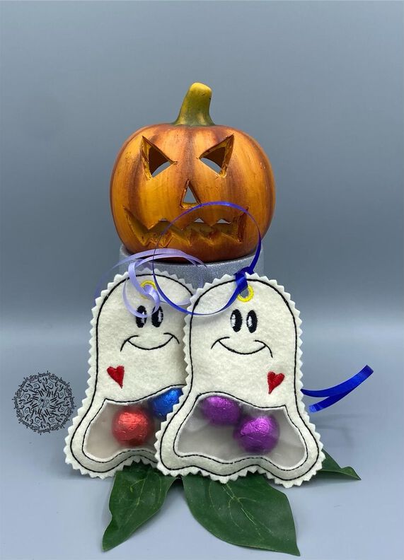 Stickdatei Gespenst Halloween Füllobjekt ITH image number 3