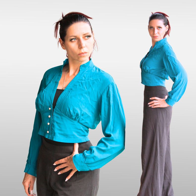 Trinity Hemdbluse Bluse-Top-Kleid 32-52 image number 3