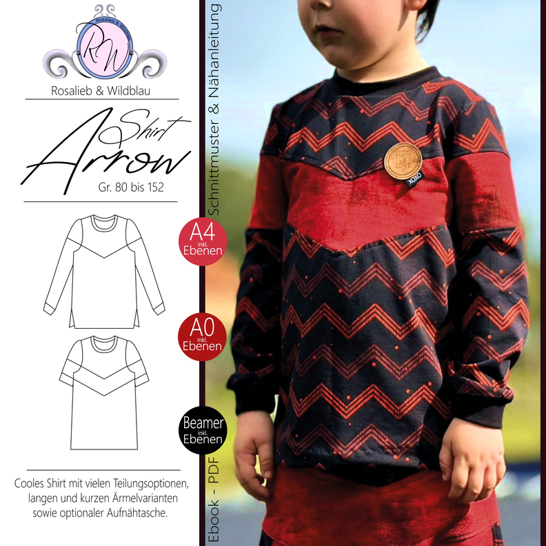 Arrow Shirt Gr. 80 bis 152 image number 1