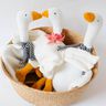 Gans-GLORIA Schnuffeltuch / Schmusegans ...so schmusig thumbnail number 4