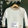 Knopfleisten Kinder Pullover BUTTON RAGLAN Baby Gr. 50 - 86 thumbnail number 7
