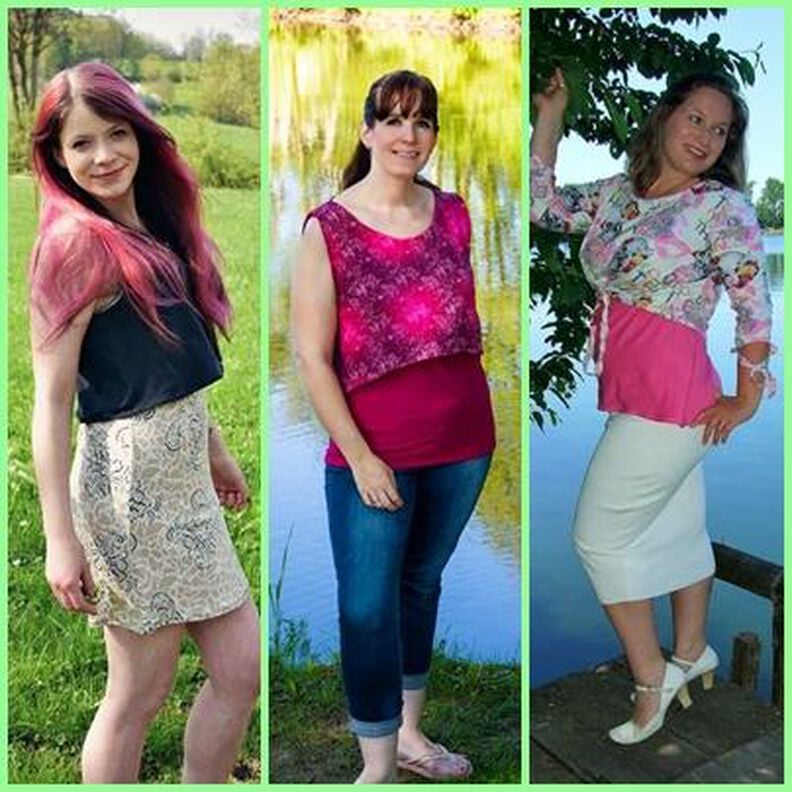 Sommertop Floria Gr. 32 bis 52 image number 3