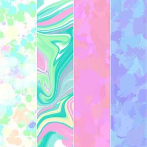Plotterdateien & Printables Set Sprüche & Regenbögen