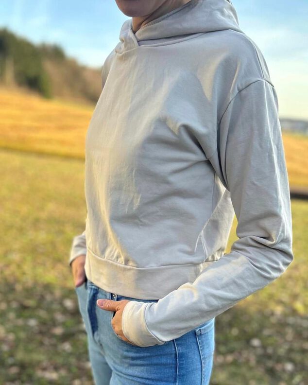 HOODIE(-Kleid) "FRU SELMA" - Schnittmuster und Anleitung image number 8
