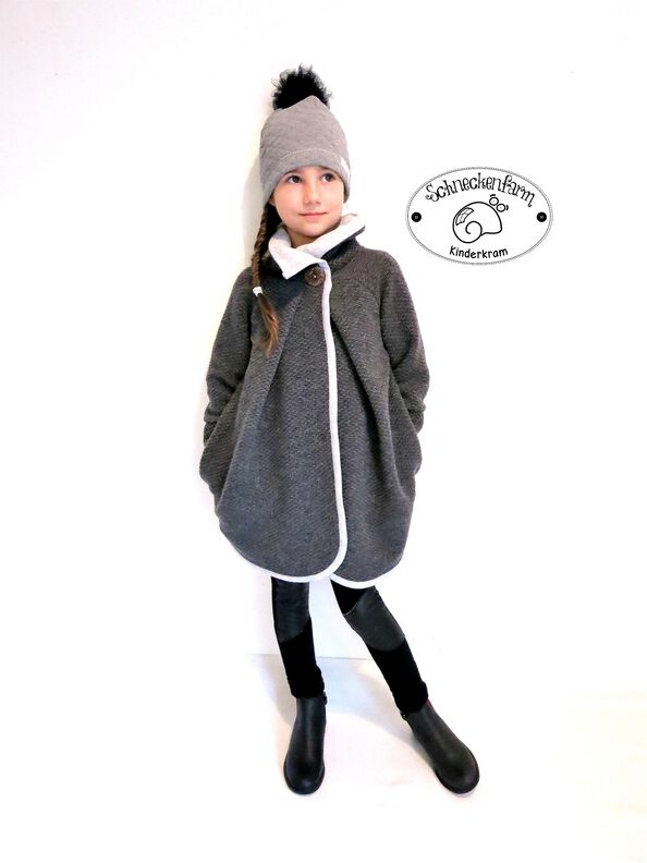 Jacke im O-Shape Look "Sylvie", Schnitt Gr. 110-152 image number 1