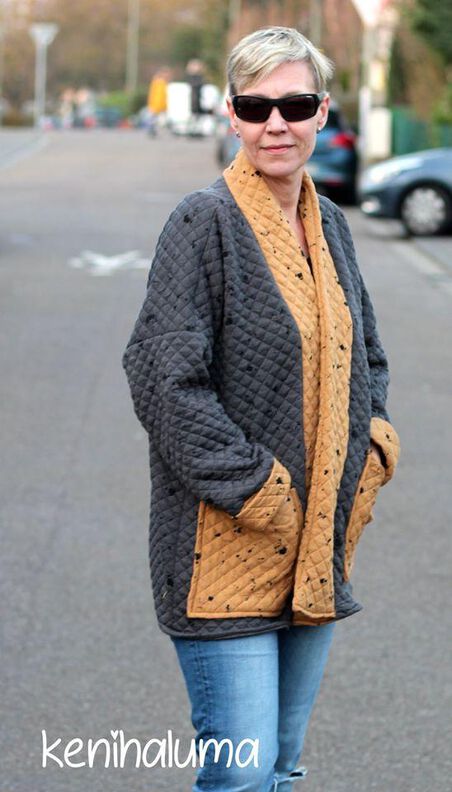 Kimono Jacket Women / Schnittmuster eBook image number 5