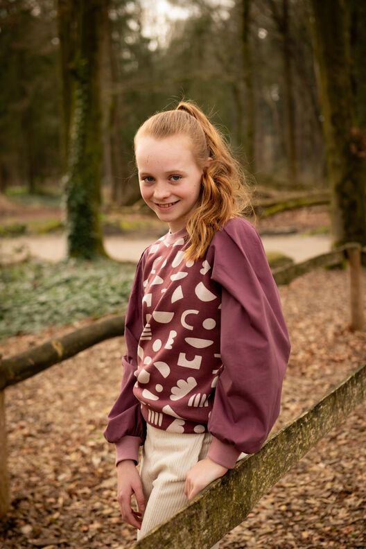 Sweater Mädchen P1323- Poppy Magazine 23 image number 3