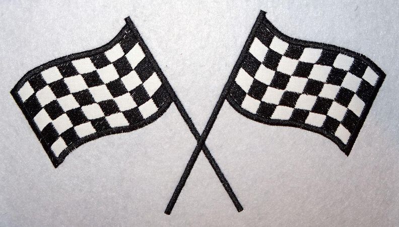 Stickdatei - Zielflagge Ziel Fahne Flagge  image number 2