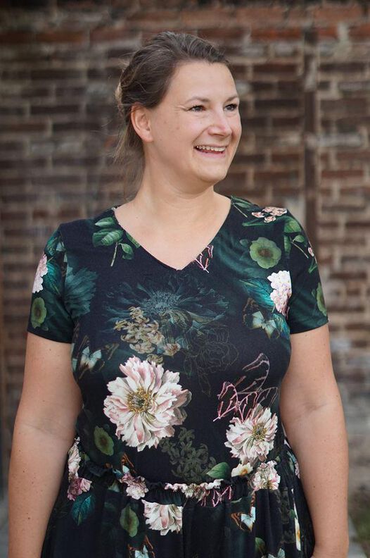 Basic Shirt, Kleid (34-46) VITORIA Damen Schnittmuster image number 2