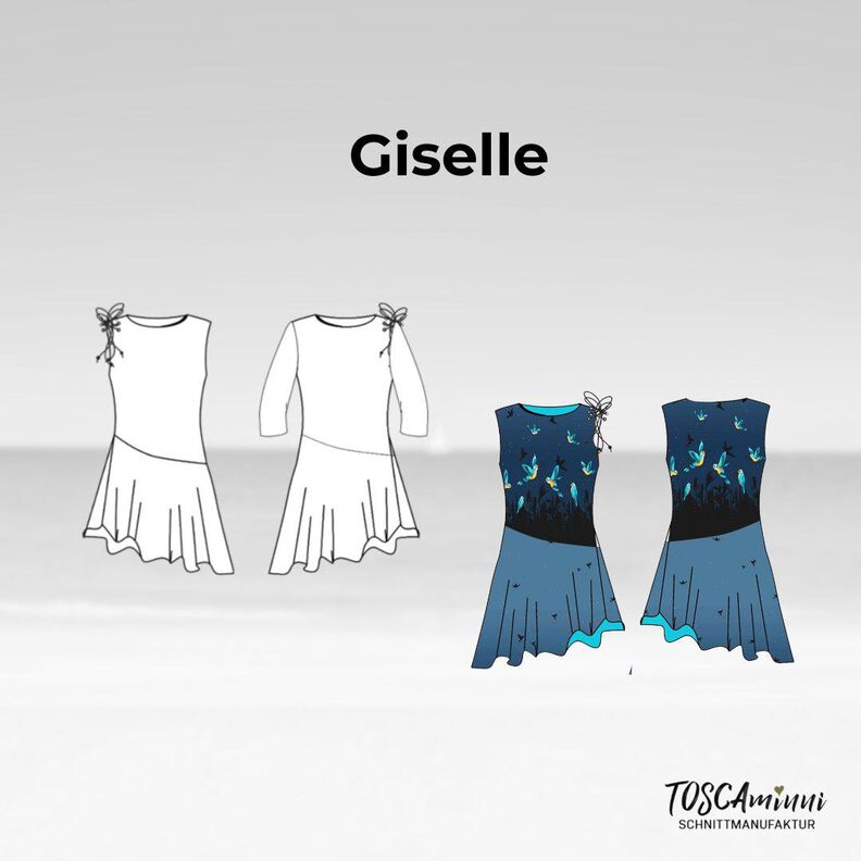 Damenkleid Giselle Gr. 34-54 -  Schnittmuster image number 10