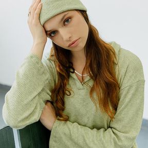 Beanie Mütze Schnittmuster, XS-XL, Jersey Mütze Strickmütze