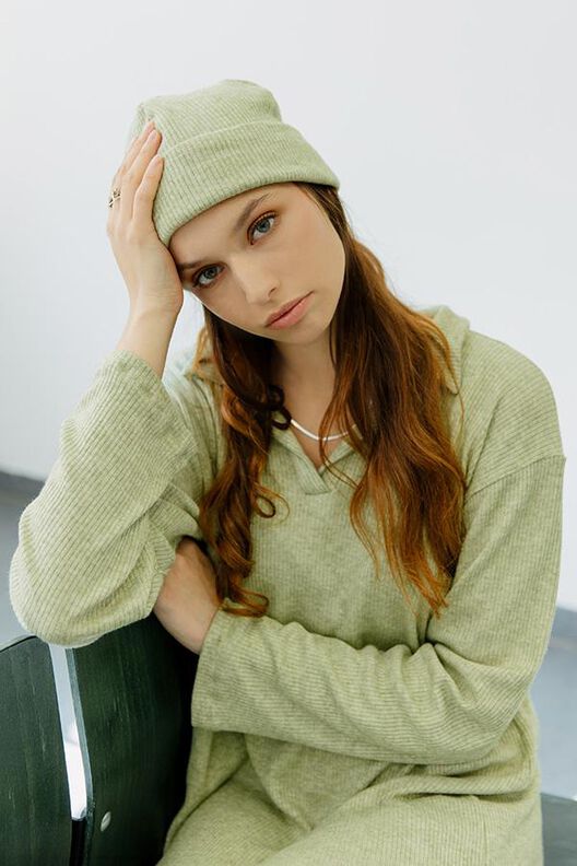 Beanie Mütze Schnittmuster, XS-XL, Jersey Mütze Strickmütze image number 3