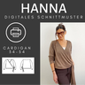 Hanna - Schnittmuster Cardigan / Jacke 34-54 thumbnail number 1