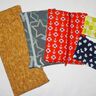 Set 4 schnelle Taschen im Sparset aus nur einem Stoffstück thumbnail number 2