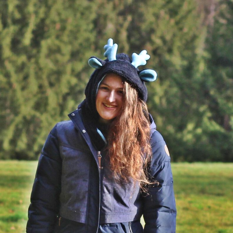 Kapuzenschal mit Ohren für die ganze Familie nähen  image number 10