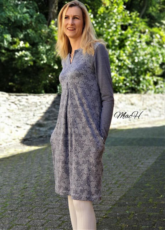 Lilly Kleid oder Shirt Nähanleitung und Schnittmuster 34-50 image number 5