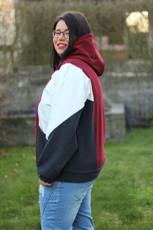 Hoodie WEIDEN Gr. 34-54 Ebook Schnittmuster image number 9