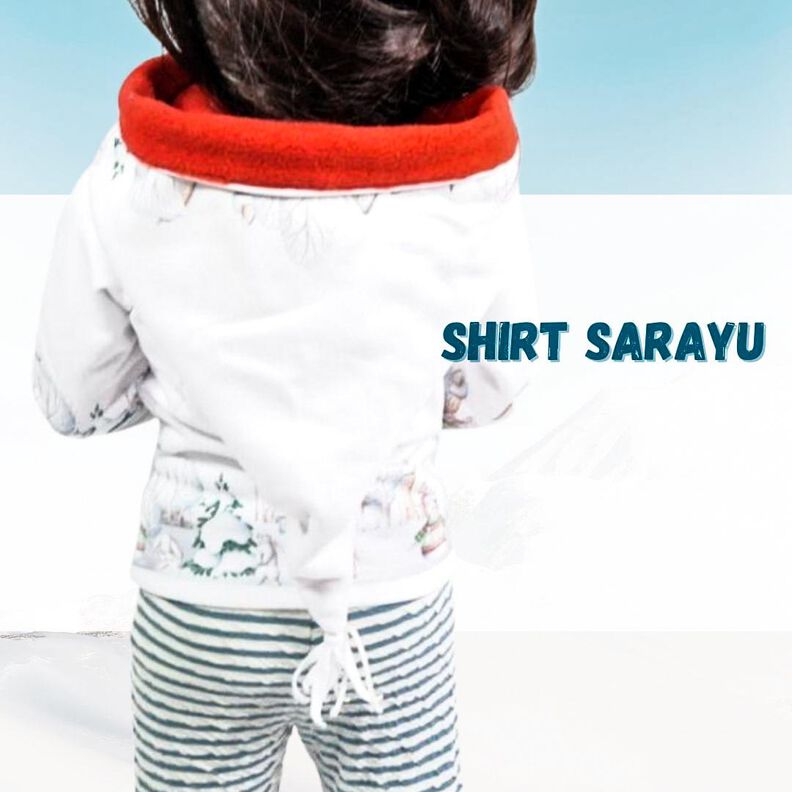 Kindershirt Sarayu 2 Gr. 68-140 Nähanleitung + Schnitt image number 2