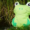 Frosch Kissen nähen 3 Gr. Schnittmuster Beamer  thumbnail number 4
