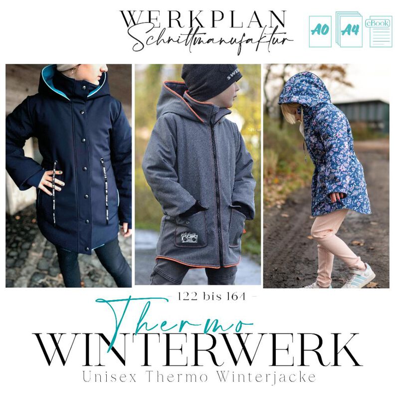 Thermo WinterWERK | 122 bis 164 | Winterjacke | A4 & A0 image number 1