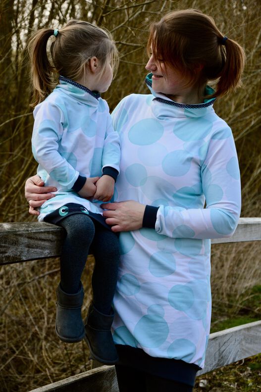 HOODIEKLEID DAMEN UND MÄDCHEN KOMBI image number 4