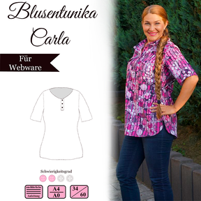 Blusen Tunika &bdquo;Carla&ldquo; Gr. 34-60