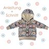 Schnitt Babyhoodie mit Strickbündchen Gr.62 - 104 thumbnail number 1