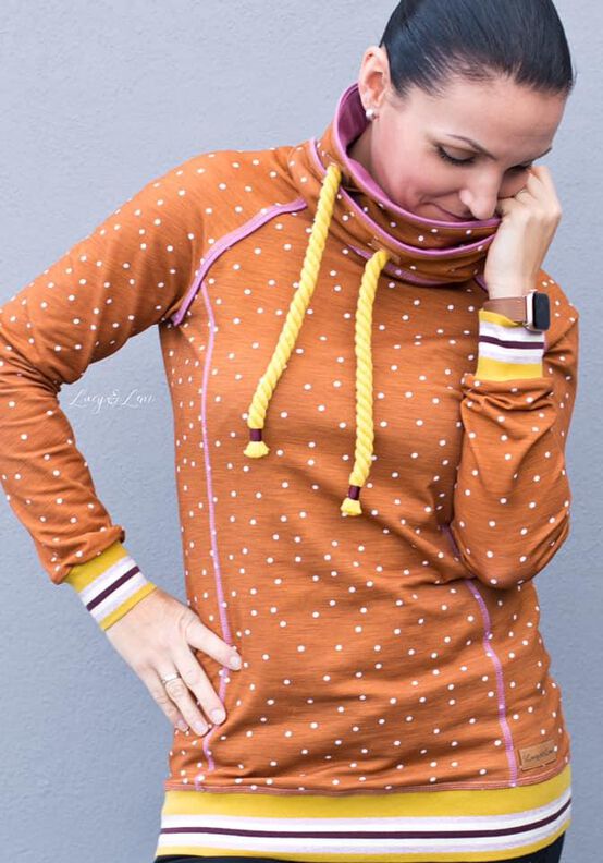 Hoodie Damen - Schnittmuster Gr. 32-58  - meine VANJA #21 image number 5