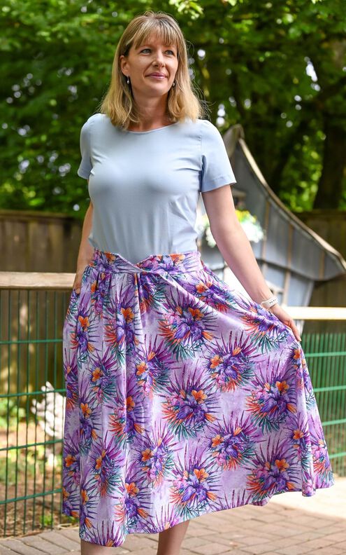 Vintage Skirt Damen BEAMER Version - Gr. 32 - 54 image number 6