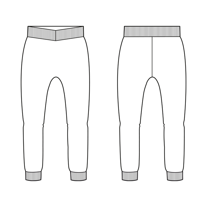 Damen Hose Jogginghose Leggings aus 1 Teil RAS ♥ Gr. 34-50 image number 9