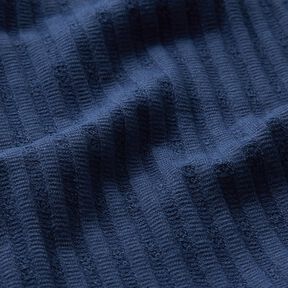 Rippenjersey Einstrickmuster – nachtblau, 