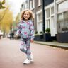 Sweatshirt angeraut große Schmetterlinge | Poppy Fabrics – elfenbein/rosa,  thumbnail number 5