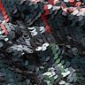 Paillettenstoff Farbverlauf – schwarz/tannengrün,  thumbnail number 3