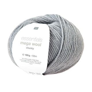 Essentials Mega Wool chunky | Rico Design – hellgrau, 