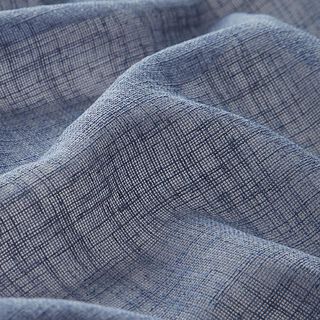 Gardinenstoff Voile Ibiza 295 cm – jeansblau, 