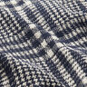 Mantelstoff Doubleface Karo – marineblau/weiss,  thumbnail number 2