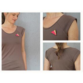 FRAU JOSY Trägershirt Raglannaht und Aufschlag an den Schultern | Studio Schnittreif | XS-XL, 